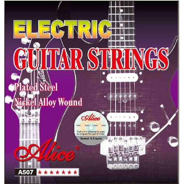 سیم گیتار الکتریک الیس مدل A507-SL، Alice A507-SL Electric Guitar String