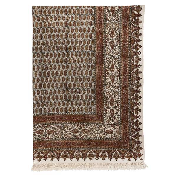 سفره قلمکار اثر زابلیان طرح 8 سایز 135 × 200 سانتی متر
