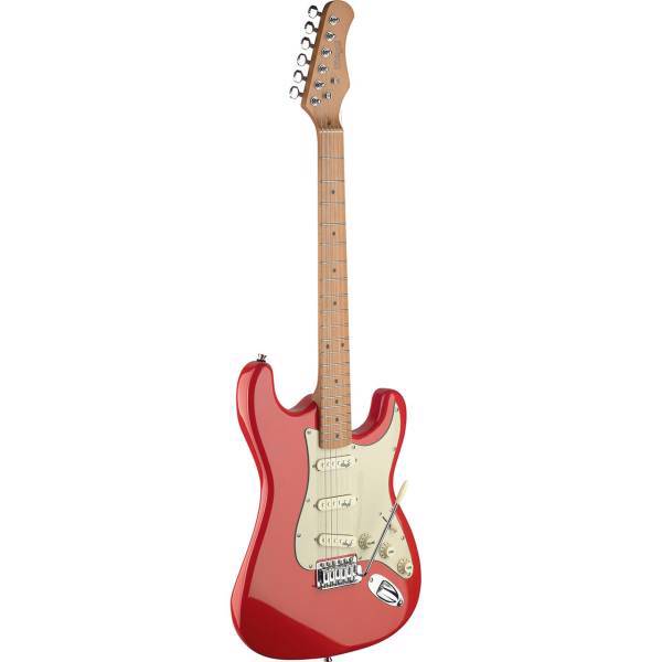 گیتار الکتریک استگ مدل SES50M-FRD، Stagg SES50M-FRD Electric Guitar