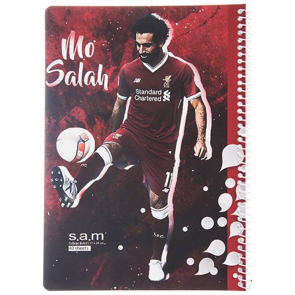 دفتر مشق سم طرح فوتبالی 12، Sam Football 12 Homework Notebook