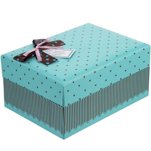 جعبه کادویی طرح قلب های کوچک 2، Tiny Hearts Design 2 Gift Box