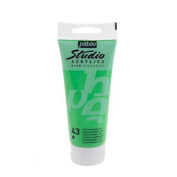 رنگ اکریلیک پ ب او مدل Studio کد رنگ 43 حجم 100 میلی لیتر، Pebeo 43 Studio Acrylics 100 ml