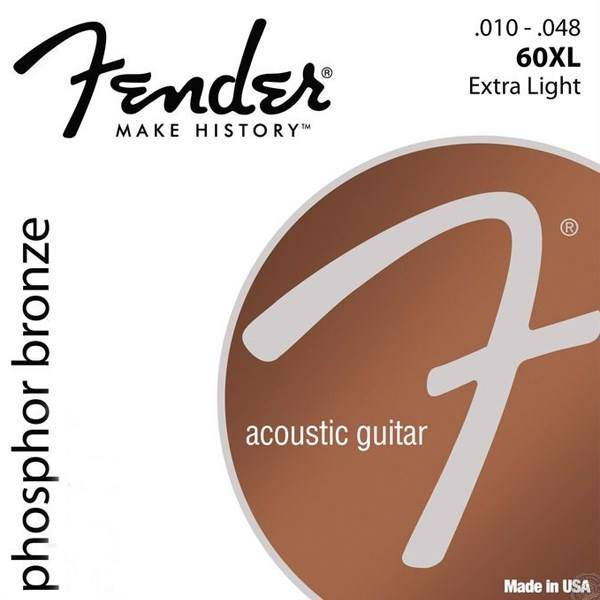 سیم گیتار آکوستیک فندر مدل 60XL 0730060402، Fender 60XL 0730060402 Acoustic Guitar String