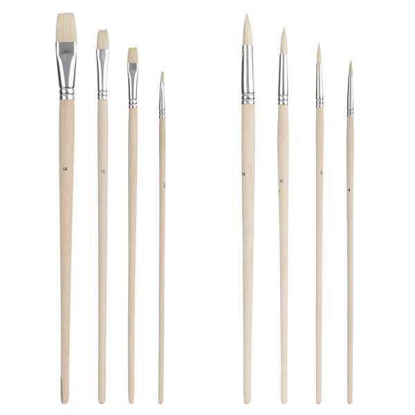 قلم مو پبئو مدل 950150 بسته‌ی 8 عددی، Pebeo 950150 Brush Pack of 8