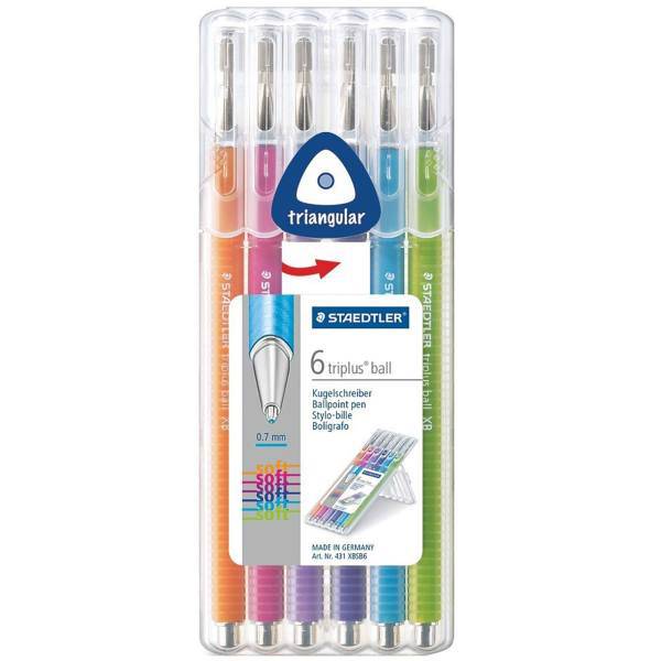 خودکار 6 رنگ استدلر مدل Triplus، Staedtler Triplus 6 Color Pen