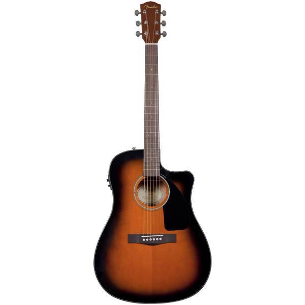 گیتار آکوستیک فندر مدل CD-60CE Sunburst، Fender CD-60CE Sunburst Acoustic Guitar