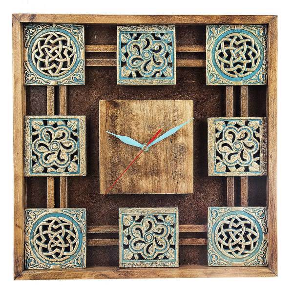 ساعت دیواری گالری آسوریک طرح مشبک کد 86013