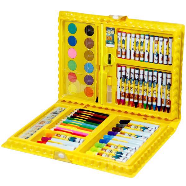 ست نقاشی 68 تکه لیدر مدل مینیونز کد 158، Leader Minions 158 Drawing Set of 68 pcs