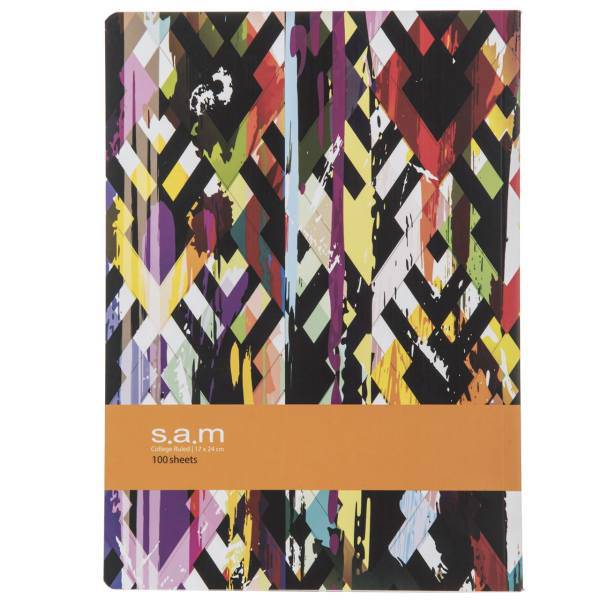 دفتر مشق سم طرح لوزی، Sam Diamond Design Homework Notebook