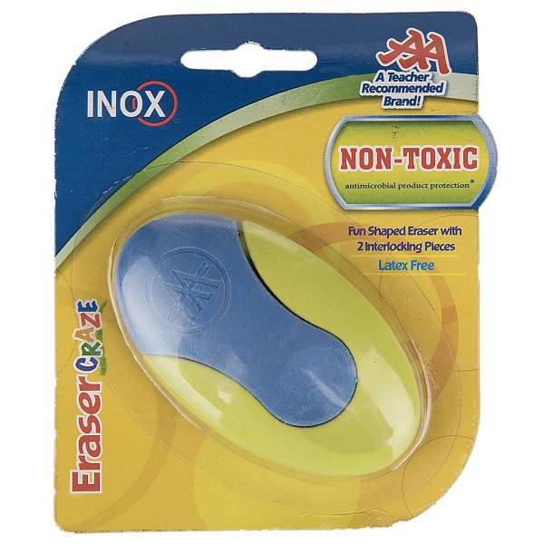 پاک کن اینوکس سری Eraser Craze مدل Interlocking، Inox Interlocking Eraser Craze Series Eraser