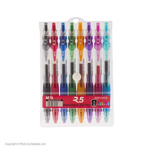 روان نویس 8 رنگ پنتر مدل M&G، Panter M and G 8 Color Rollerball Pen