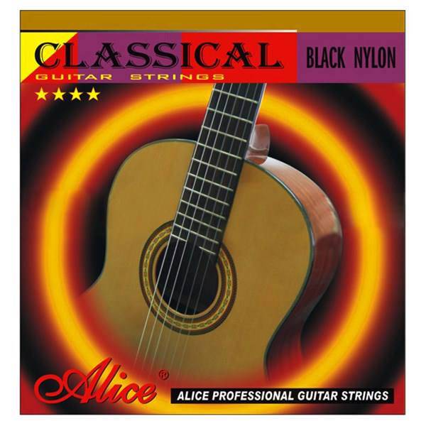 سیم گیتار کلاسیک الیس مدل A105، Alice A105BK-H Classical Guitar String