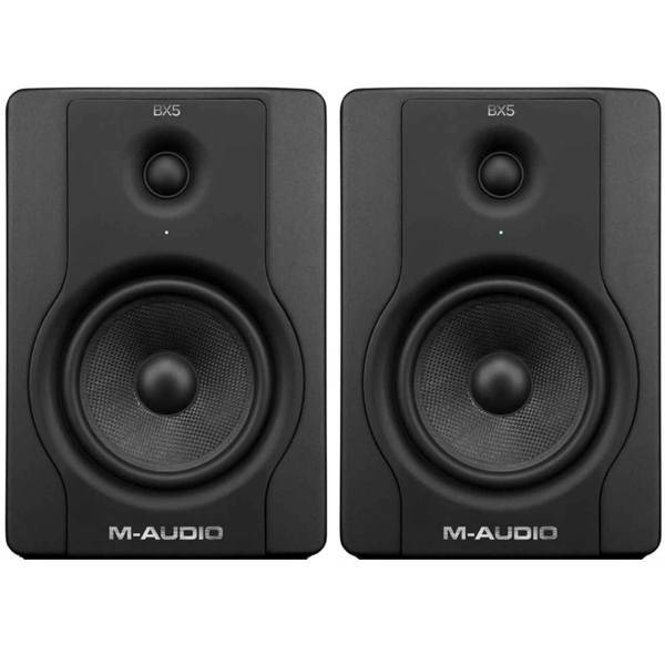 اسپیکر مانیتور استودیو ام-آدیو مدل BX5-D2، M-Audio BX5-D2 Studio Monitor Speaker