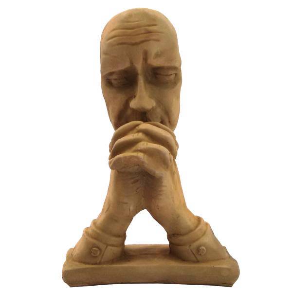 مجسمه طرح خاکی مدل Prayer، Soil Prayer Statue