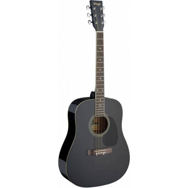 گیتار آکوستیک استگ مدل SA20D BK، Stagg SA20D Bk Acoustic Guitar