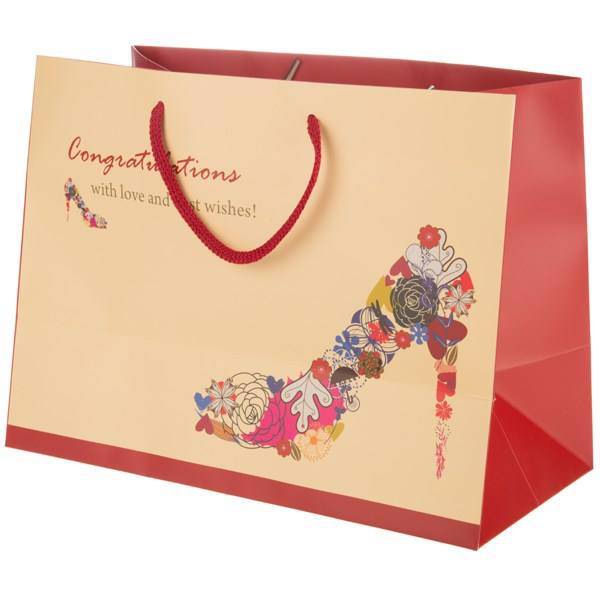 پاکت هدیه افقی جیحون سری نیکی مدل No.02 سایز بزرگ، Jeihoon Niki No.02 Horizontal Gift Bag Large Size