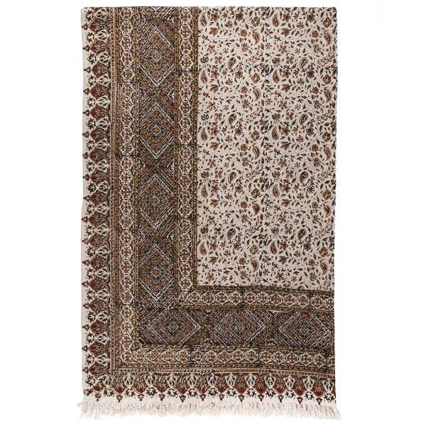 سفره قلمکار اثر زابلیان طرح 9 سایز 135 × 200 سانتی متر