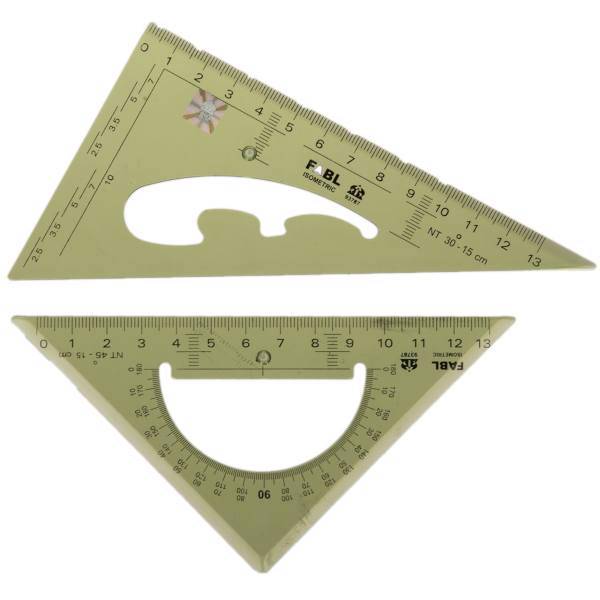 ست گونیای 30 درجه و 45 درجه فابل، Fabl 30 Degree and 45 Degree Set Square Set