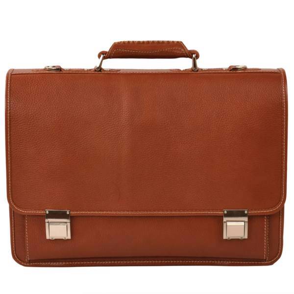 کیف اداری چرم طبیعی کهن چرم مدل L81، Kohan Charm L81 Leather Briefcase