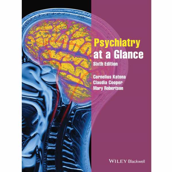 کتاب آزمون پزشکی آمریکا Psychiatry at a Glance، Psychiatry at a Glance 6th Edition Book