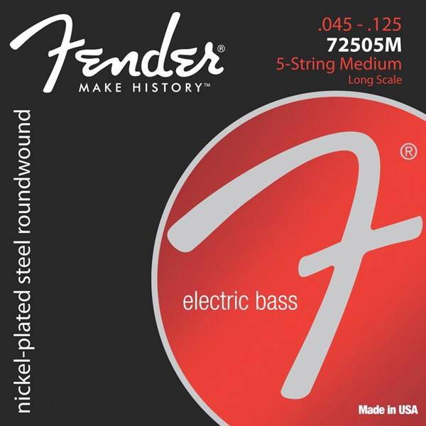 سیم گیتار بیس فندر مدل 72505M 0737250456، Fender 72505M 0737250456 Bass Guitar String