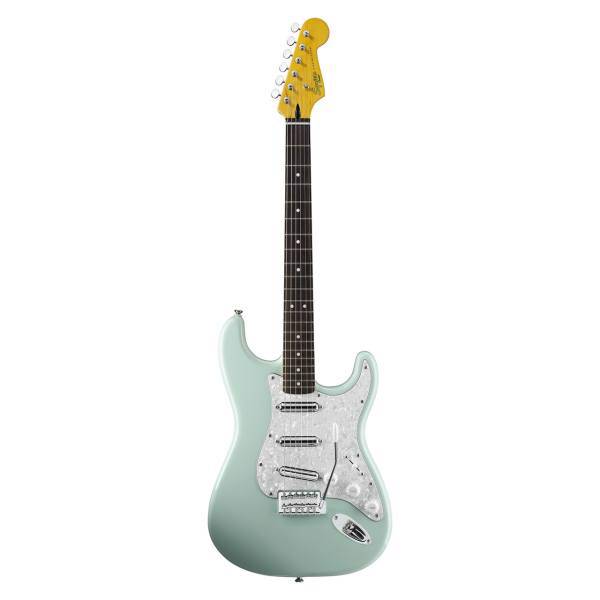 گیتار الکتریک فندر مدل Squier Vintage Modified Surf Stratocaster Sonic Blue، Fender Squier Vintage Modified Surf Stratocaster Sonic Blue Electric Guitar