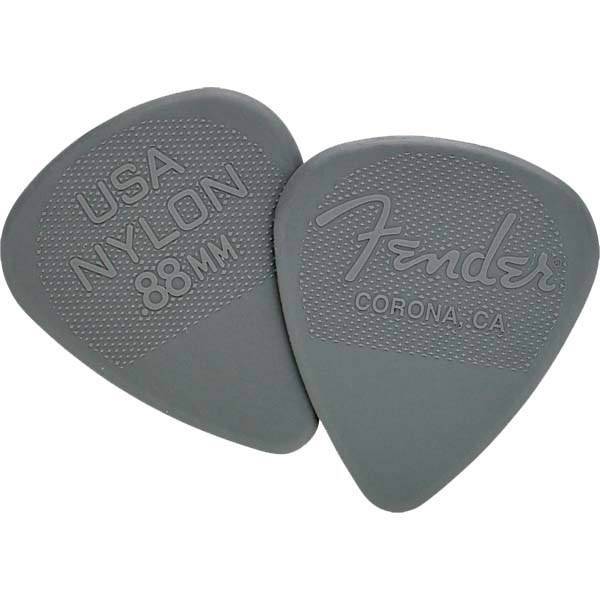 بسته 12 عددی پیک گیتار فندر مدل 0986351850 0.88 Nylon، Fender 0986351850 0.88 Nylon Pick