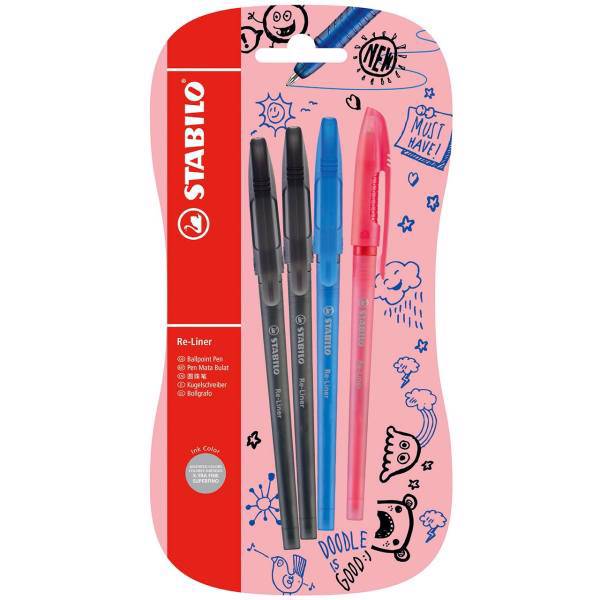 خودکار 1 + 3 رنگ استابیلو مدل Re-Liner، Stabilo Re-Liner 3 Plus 1 Color Pen