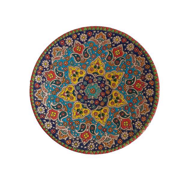 بشقاب سفالی طرحدار کد 9