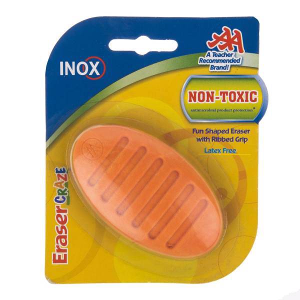 پاک کن اینوکس سری Eraser Craze مدل Ribbed Grip، Inox Ribbed Grip Eraser Craze Series Eraser