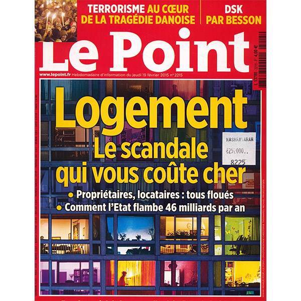 مجله پوینت - نوزدهم فوریه 2015، Le Point Magazine - 19 February 2015