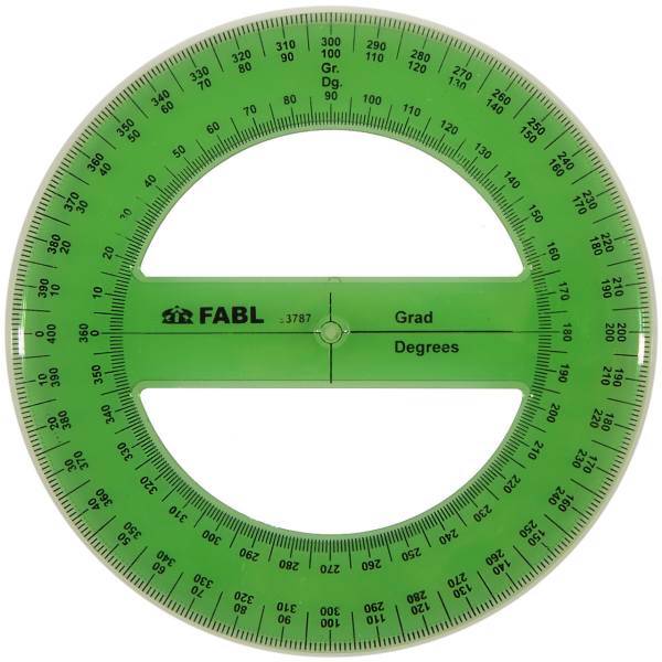 نقاله 360 درجه فابل، Fabl 360 Degree Protractor