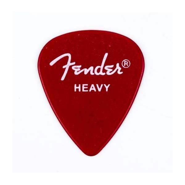 پیک گیتار الکتریک فندر مدل کالیفرنیا کلیرز هووی بسته دوازده عددی، Fender 351 Shape California clears Heavy Pics