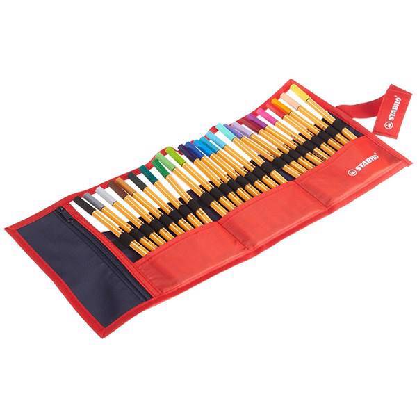 روان نویس 25 رنگ استابیلو مدل Point 88، Stabilo Point 88 25 Color Rollerball Pen