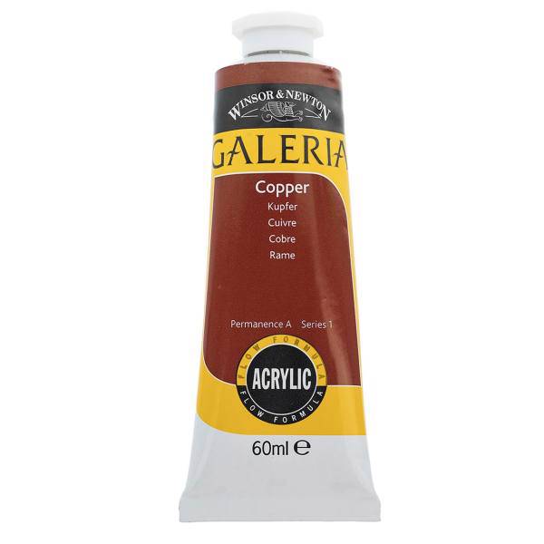 اکریلیک وینزور مدل گالریا حجم 60 میلی لیتر، Winsor Galeria Acrylic Colour 60ml