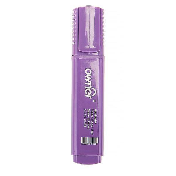 ماژیک علامت گذار اونر مدل Violet 21305، Owner Violet 21305 Highlighter