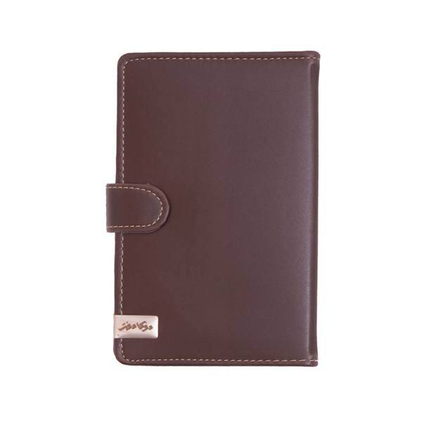 دفتر کلاسوری دوکادفتر فوم چرمی مدل 02-06-607، DokaDaftar Leather 607-06-02 Binder Notebook