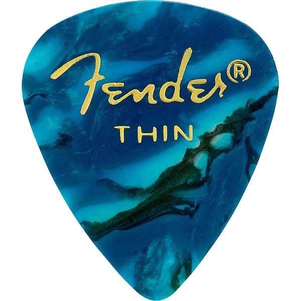 بسته 12 عددی پیک گیتار فندر مدل 351 Shape Premium Thin 0980351708، Fender 351 Shape Premium Thin 0980351708