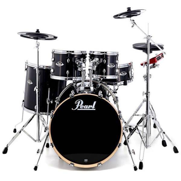 درام ست پرل مدل EPEXL725 همراه با پایه، Pearl EPEXL725 Set Drums