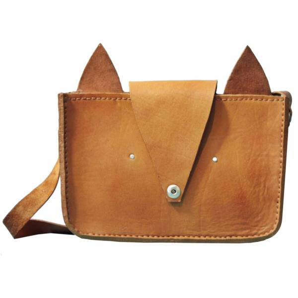 کیف دست ساز چرم زنانه نوامبر مدل Cute Fox، November Cute Fox Bag For Women