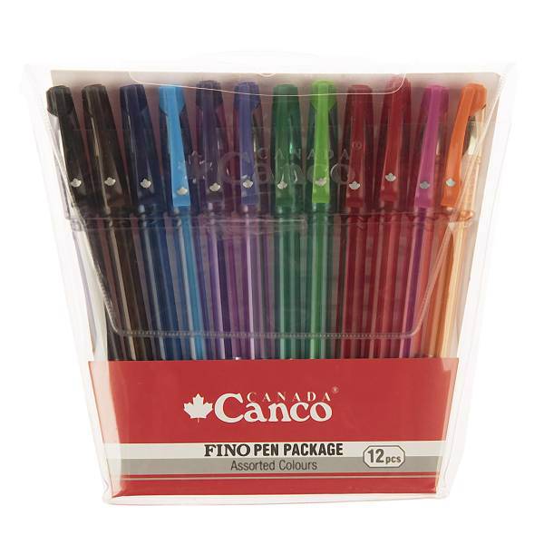 خودکار 12 رنگ کنکو مدل Fino، Canco Fino 12 Color Pen