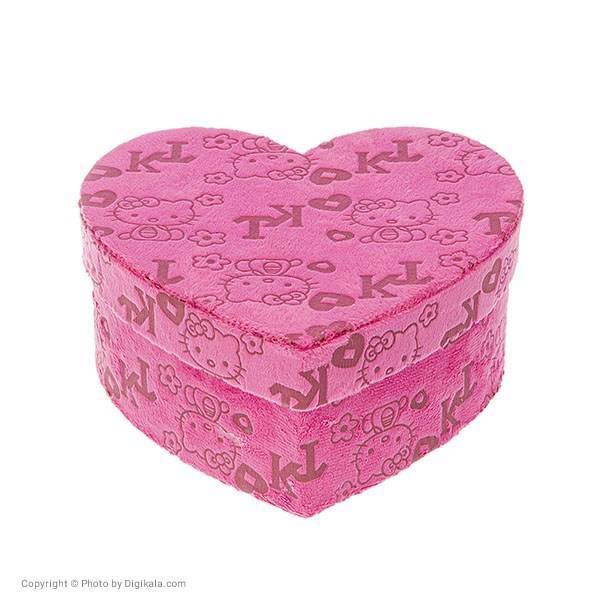 جعبه کادویی کلیپس مدل Hello Kitty Heart - سایز کوچک، Clips Hello Kitty Heart Gift Box - Small Size
