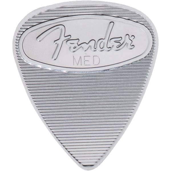 بسته 4 عددی پیک گیتار فندر مدل 0982351800 Stainless Steel Medium، Fender 0982351800 Stainless Steel Medium Pick