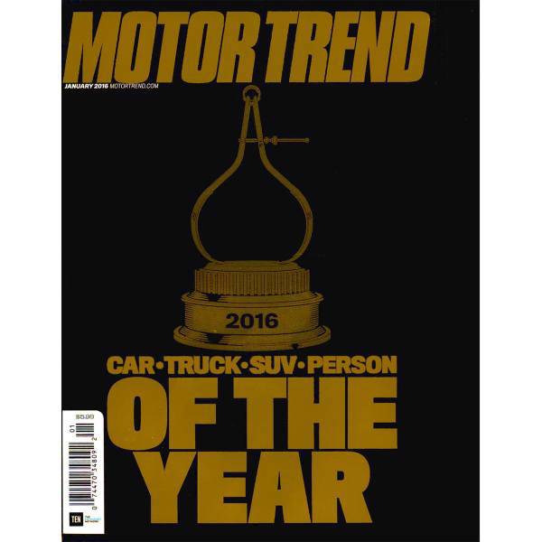 مجله موتور ترند - ژانویه 2015، Motor Trend Magazine - January 2016