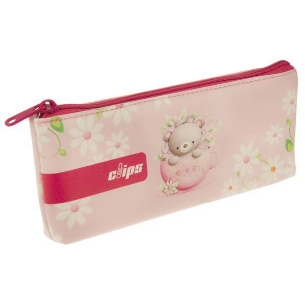 جامدادی کلیپس طرح خرس 2، Clips Bear Design 2 Pencil Case