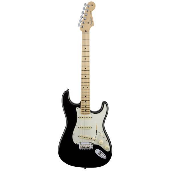 گیتار الکتریک فندر مدل American Standard Stratocaster MN Black، Fender American Standard Stratocaster MN Black Electric Guitar