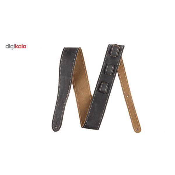 بند گیتار فندر مدل Road Worn Black، Fender Road Worn Black Guitar Strap