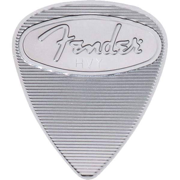 بسته 4 عددی پیک گیتار فندر مدل 0982351900 Stainless Steel Heavy، Fender 0982351900 Stainless Steel Heavy Pick