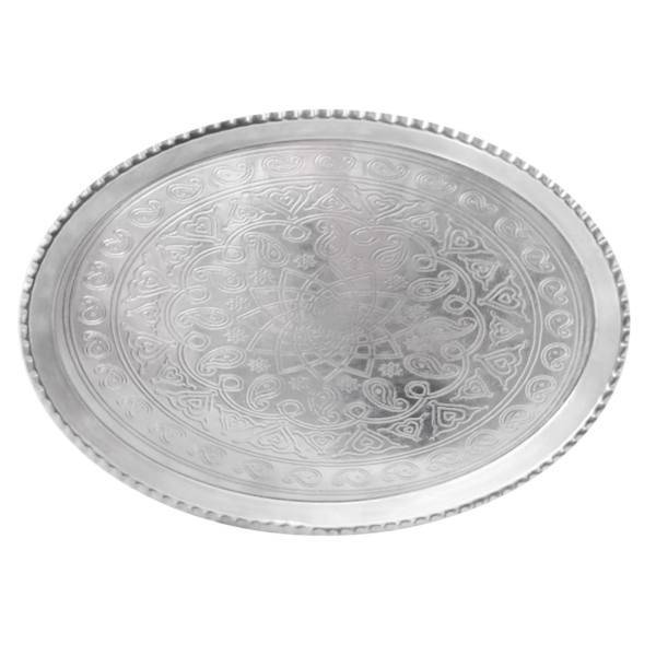 سینی مسی طرح کرمان مدل بیضی کد27
