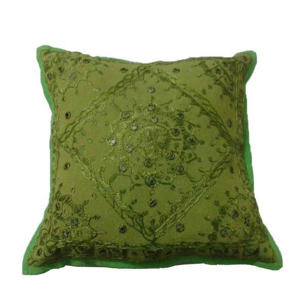 کاور کوسن مدل سوزن دوزی طرح ابریشمی کد 425، Silky Needlework Cushion Cover 425